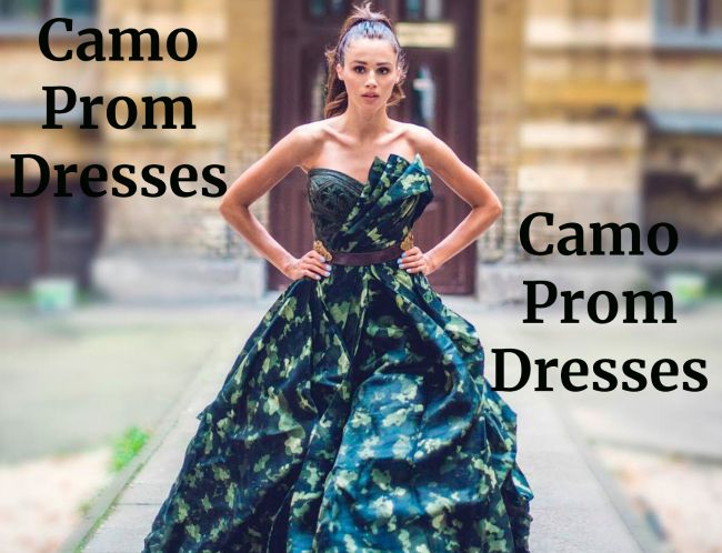 Camo Prom Dresses