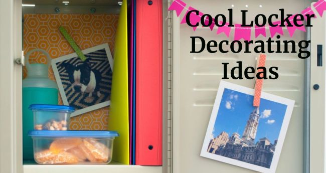 Cool Locker Decorating Ideas